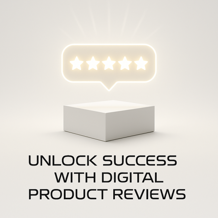 Unlocking Success: Why Digital Product Reviews Are Essential in Today's Online Market
